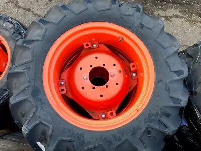 £595 • Buy 12.4-24 Tractor Tyre And Wheel Brigestone  Rear Wheel And Tyre 12.4-24