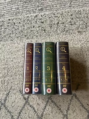 Bundle Of The Complete QI BBC DVD Boxsets Vol.1-4 A-M XL Editions *FREE P&P* • £160