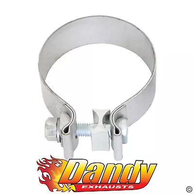 3 Inch (76mm) Aluminised Steel Accuseal Universal Exhaust Clamp • $15