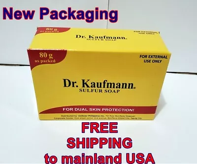 £235.97 • Buy Dr. Kaufmann Medicated Sulfur Soap Zinc Oxide Soap, 80g/bar 