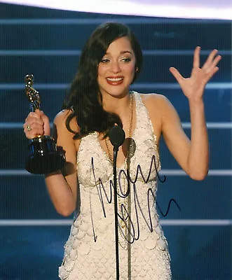 MARION COTILLARD SIGNED OSCAR 8 X10  PHOTO W/ COA DARK KNIGHT RISES • $79.99