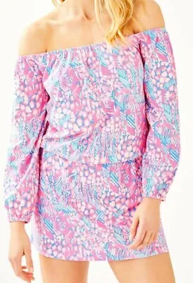 NWT Lilly Pulitzer Size XXS Lana Skort Romper In Multi Pink Sorbet High Altitude • $59.99