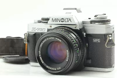  [Near MINT-] Minolta X700 SLR Camera RARE Silver + MD 50mm F1.7 Lens From JAPAN • $175.55