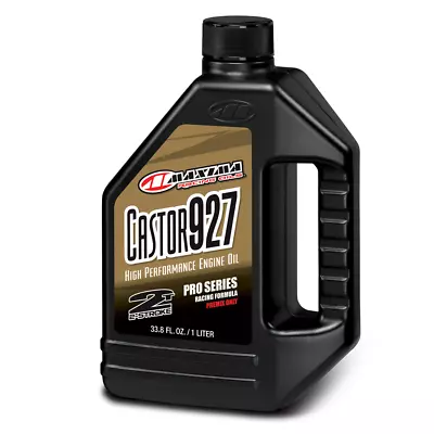 Maxima Castor 927 2 Stroke Pre Mix Racing Oil 33.8 Oz 1 Liter • $36.99