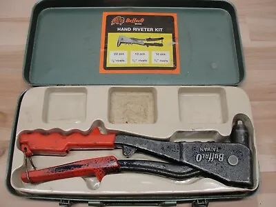 Vintage Buffalo Hand Riveter Kit Tool • $10