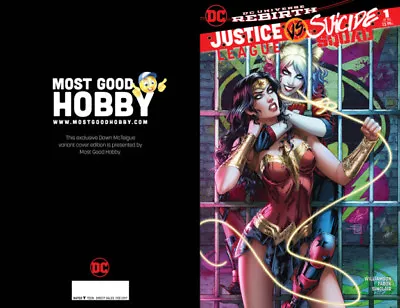 DC Justice League Suicide Squad #1 Most Good Exclusive McTeigue Color Variant NM • $14.95