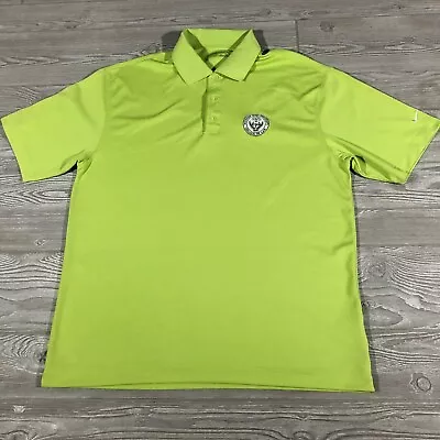 Michigan State Shirt Mens L Green Nike Fit Dry Golf Polo School Of Law Logo 4349 • $14.96