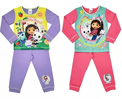 Girls Gabbys Dollhouse Pyjamas Dolls House Nightwear 18 Mth-5 Years • £7.95