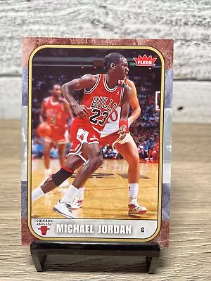 2007 08 NBA Fleer Michael Jordan Retro #6 Chicago Bulls. HOF- The Goat • $2.84