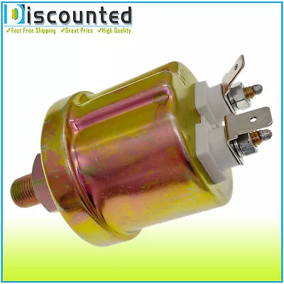 Oil Pressure Sender VDO Type 0-80 Psi 10-180 Ohms W/16 Psi Low Alarm Switch • $13.99