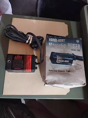 Handi Heat Magnet Heater Model 1154 No Handle Tested Works Great Very Hot • $25.99