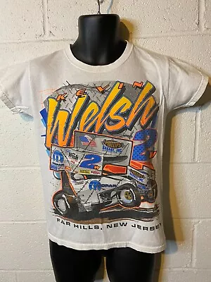 Women's Vintage Sprint Car Racing Kevin Welsh T-Shirt Small • $12.74