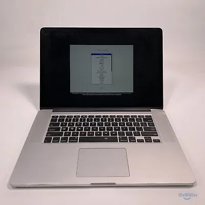 Apple 2015 15  MacBook Pro 2.2GHz I7 MJLQ2LL/A | Multiple Issues | For Parts • $165