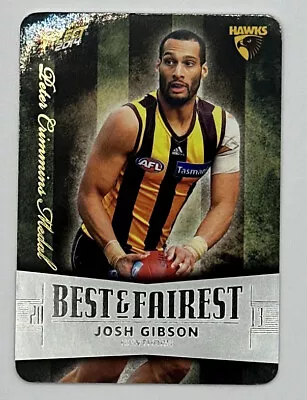 2014 AFL Select Best And Fairest BF10 Josh Gibson-Hawthorn As New • $19.95