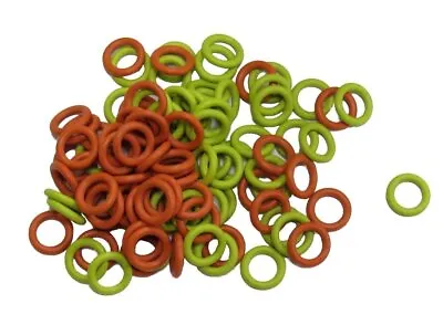 $11.09 • Buy (100 Pack) Soft Stitch Ring Markers (Available In 3 Sizes, Includes 2 Colors)