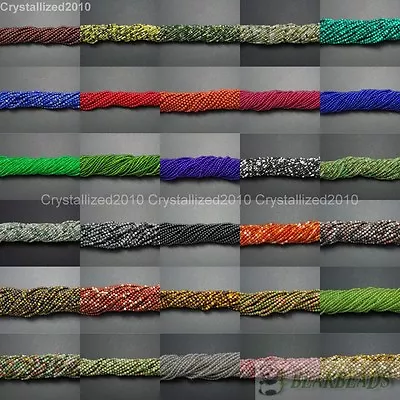 $3.31 • Buy Natural Gemstones 2mm & 3mm Round Ball Spacer Beads 15.5'' Jewelry Design Crafts
