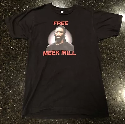 Bootleg Free Meek Mill Rap Tee Shirt Size M Not Vintage Excellent Shape • $35