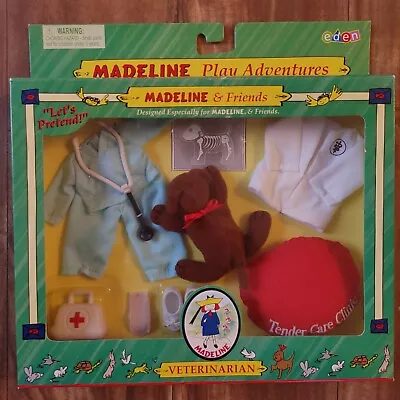 Madeline Friends Veterinarian Play Adventure Set W Genevieve Dog 2000 • $49.99