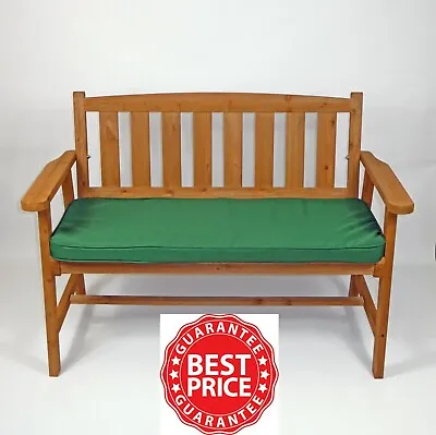 Garden Bench Cushion Seat Pad Swing Seat Outdoor Patio Furniture Green • £16.99