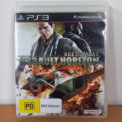 Ace Combat: Assault Horizon PS3 CIB W/Manual & Soundtrack Playstation 3 PAL • $12.87