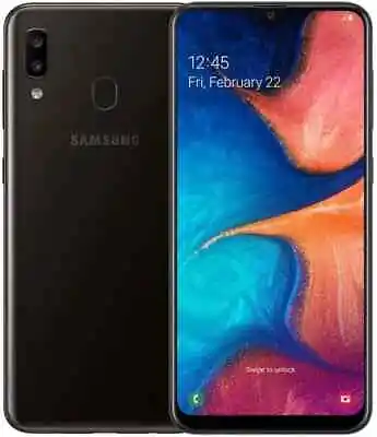 Samsung Galaxy A20 SM-A205U 32 GB 3GB RAM Black 6.4'' (For Metro PCS) - Open Box • $89