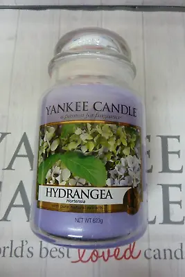 Yankee Candle Hydrangea Large Jar - Retired 2017 Limited Edition • £24.79