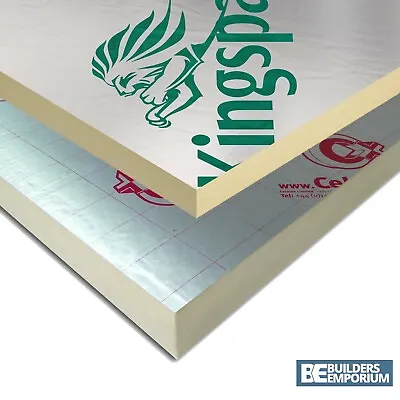 Ecotherm / Celotex / Kingspan / Recticel PIR Insulation Boards 2400x1200mm • £195