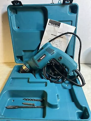 Corded Drill ~ Makita 6408 Variable Speed Keyless Chuck 0-2500 RPM 4.9 Amp • $74.98