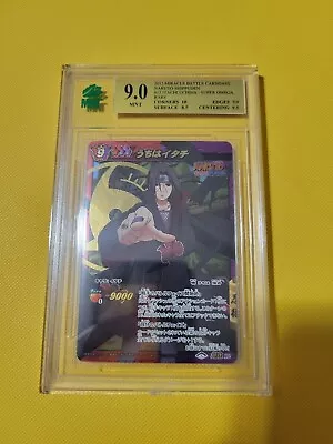 2012 Miracle Battle Carddass Naruto Shippuden Itachi Uchiha Omega Rare 12 MNT 9 • $141.89