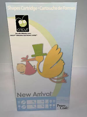 NEW ARRIVAL Cricut Cartridge •PHRASES •BABY• BABY SHOWER •TOYS •UnLinked 29-0222 • $12.98