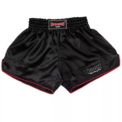 Boon Muay Thai Satin Shorts Kids Adults Size Pants Retro Colors Sports Equipment • $39.99