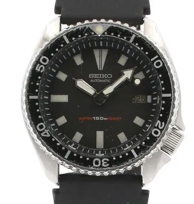 Vintage SEIKO DIVER 150m STAINLESS AUTOMATIC DATE 42mm Ref: 7002-7009 • $896.43