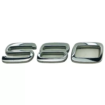 2007-2013 Volvo S80 Emblem Logo Symbol Badge Letters Trunk Lid Rear Chrome OEM • $12.50