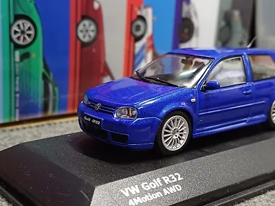 1/43 VW Volkswagen Golf Mk4 R32 Diecast BLUE • $89.99