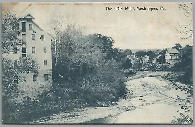 Meshoppen Pa Old Mill Antique Postcard • $13.99