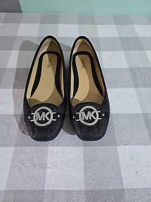 Michael Kors Flats Shoes Size 9M Womens Black • $24.95