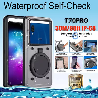 For ZTE Blade A53 A52 A51 A31 A3 SE Waterproof Case Shockproof Cover Self-Check • $23.99