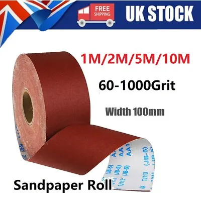 £23.33 • Buy 60-1000Grit Sandpaper Roll Abrasive Sand Paper Metal Furniture Sanding Sheets