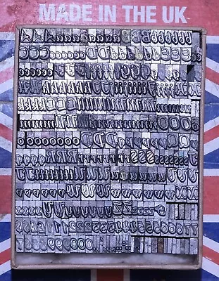 £39 • Buy 18pt Temple Script  #  Metal Adana Letterpress Type  #