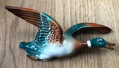 £12.99 • Buy Vintage Flying Duck Wall Plaque - Shorter & Sons Mid Century Modern 1950s Kitsch