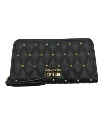 VERSACE JEANS COUTURE Quilting Studs Wallet  Wallet From Japan '012 • $161.98