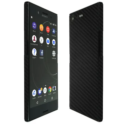 Skinomi TechSkin Carbon Fiber & Screen Protector For Sony Xperia XZ Premium • $27.09
