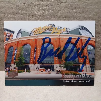 Bud Selig Autograph Card - 2010 Upper Deck Brewers Hall Of Fame Commissioner • $8.50
