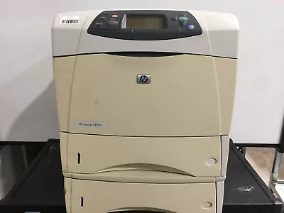 HP Laserjet 4350tn Monochrome Printer W/ 294680 PAGE COUNT And 30% TONER -TESTED • $99.99