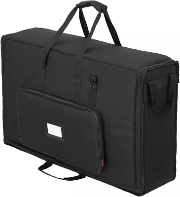 Foldable Padded Nylon Tote Carrying Case -Transport LCD Screens Computers Moni • $107.68