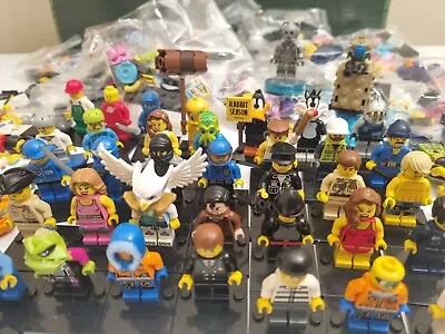 £4.74 • Buy LEGO Collectable Mini Figures -Loony Toons|Vidiyo|Doctor Who|City|Customs & More