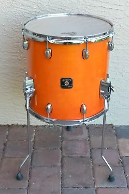 ADD This GRETSCH 14  CATALINA MAPLE AMBER GLOSS FLOOR TOM To YOUR DRUM SET! J444 • $423.91