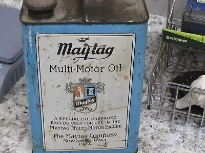 Vintage Maytag 1gl Oil Can • $49.95