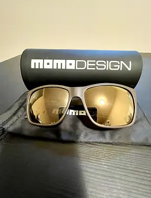 MOMO Design SMD 010 Trendy Men Sunglasses Made In Italy (Brown Color) • $110