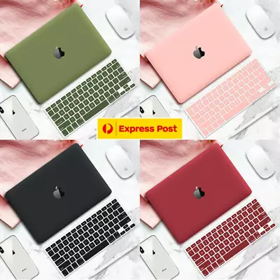 Solid Colour 3-IN-1 MacBook Air 13 Inch Case M1 M2 M3 13.6   A3113 A2681 A2337 • $20.99